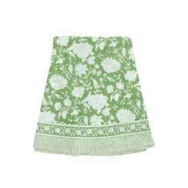 Bordsduk Indian Rose green tea, Ø160 cm