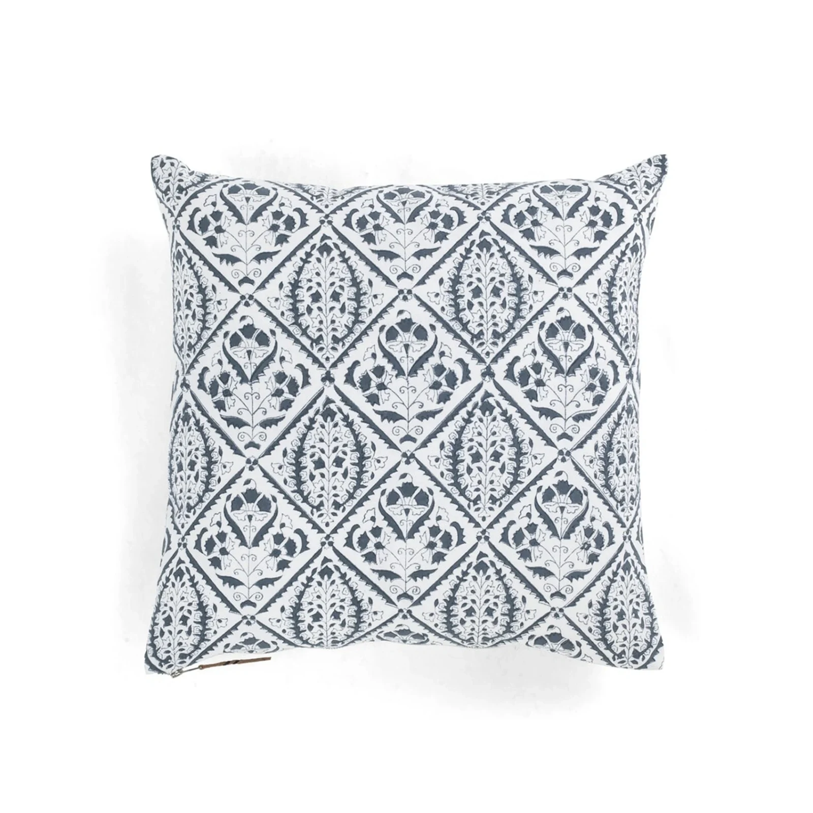 Kuddfodral Jaipur true navy 50x50 cm