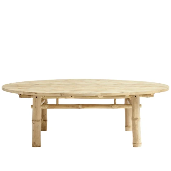 Bambusoffbord Ø110xH45  cm