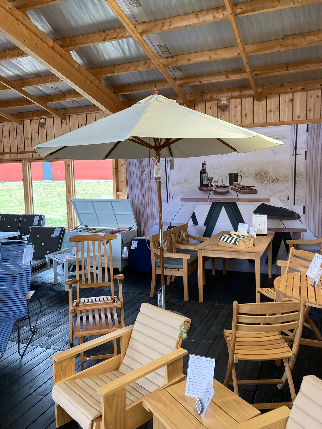 Catania parasoll natur Ø270 cm