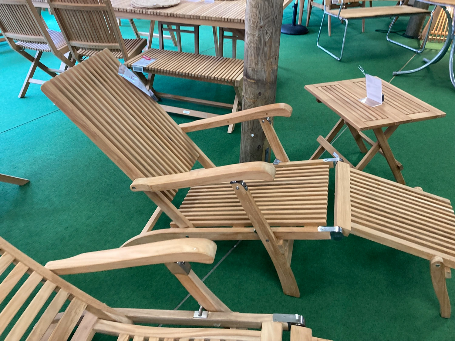 Julita däckstol teak