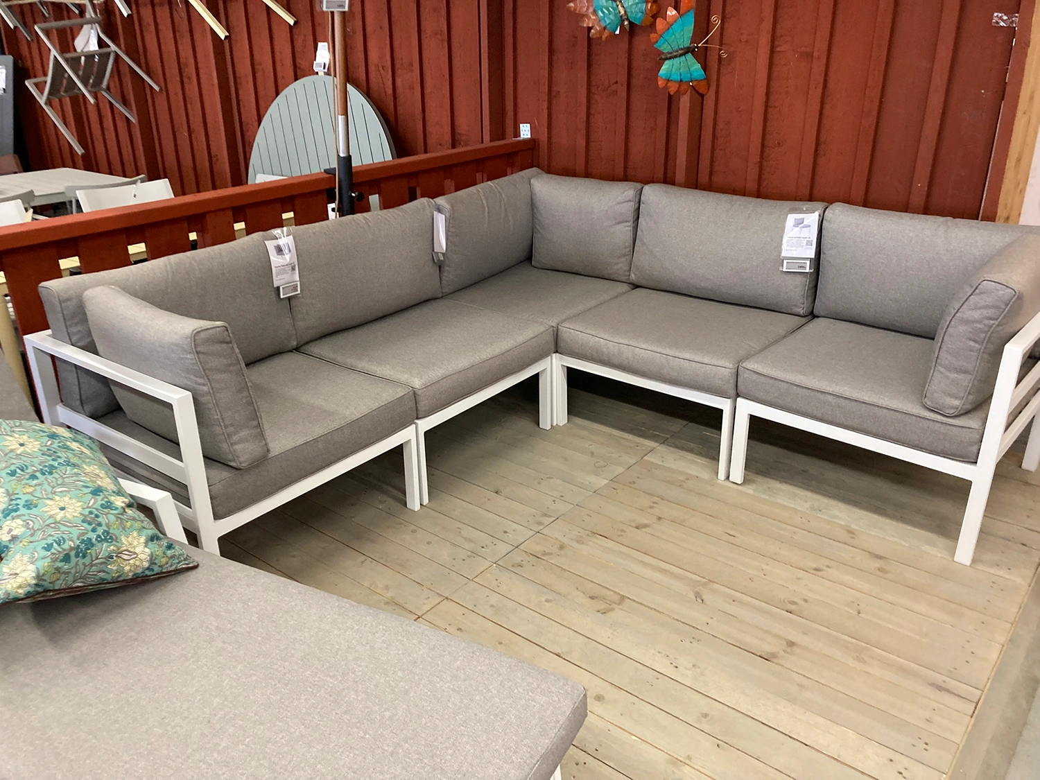 Leone modulsoffa matt vit