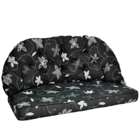Sabina/Panama 2-sits soffdyna - deco black