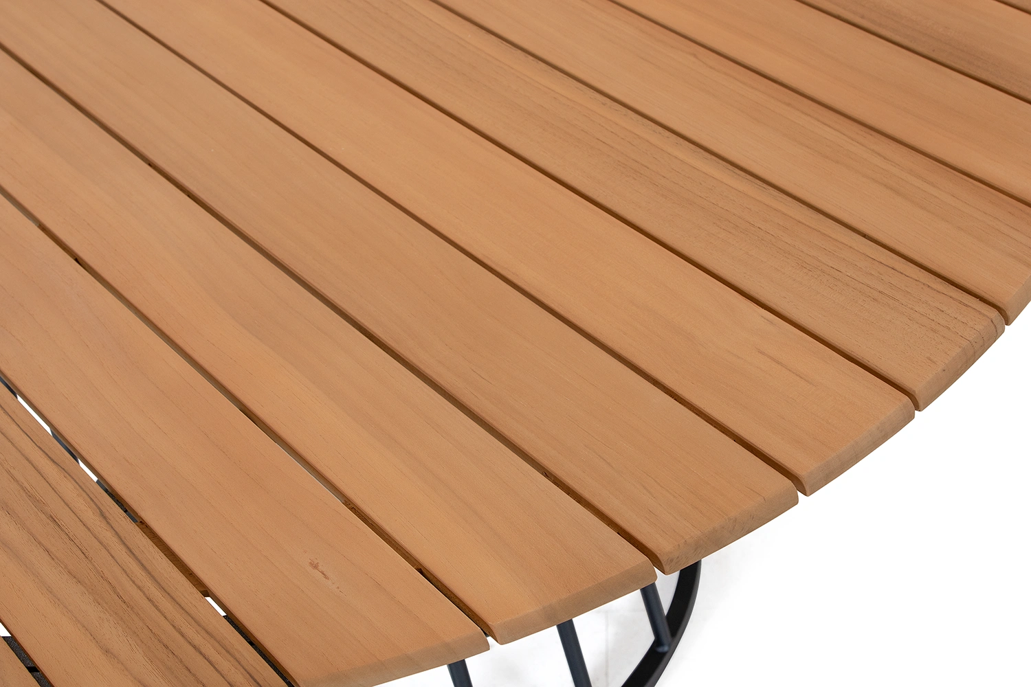 Vista/Viola matgrupp antracit - 5 stolar - Ø135 cm