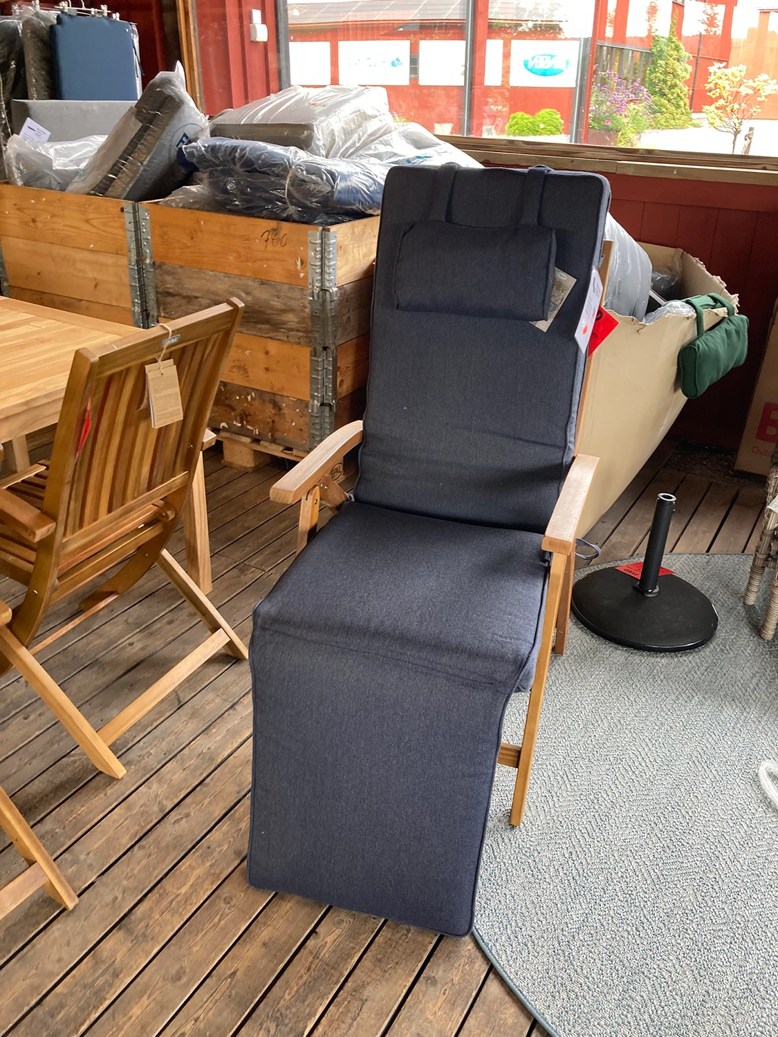 Däckstolsdyna Sunbrella dusk