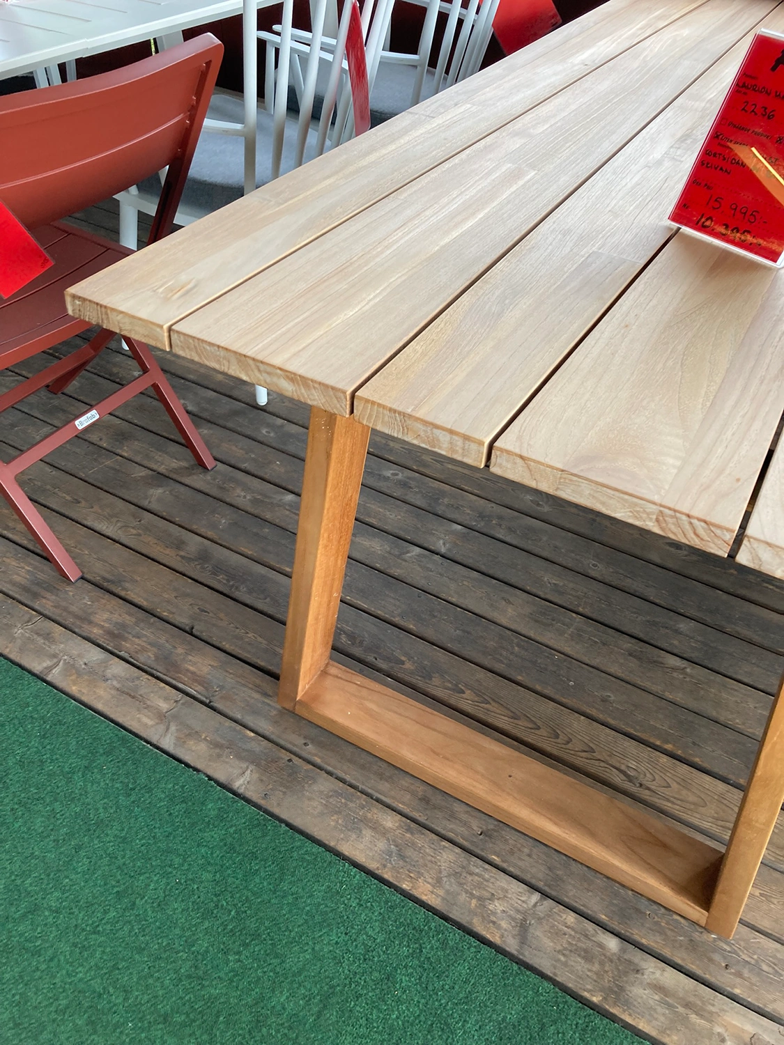 Laurion matbord teak - 230x100 cm