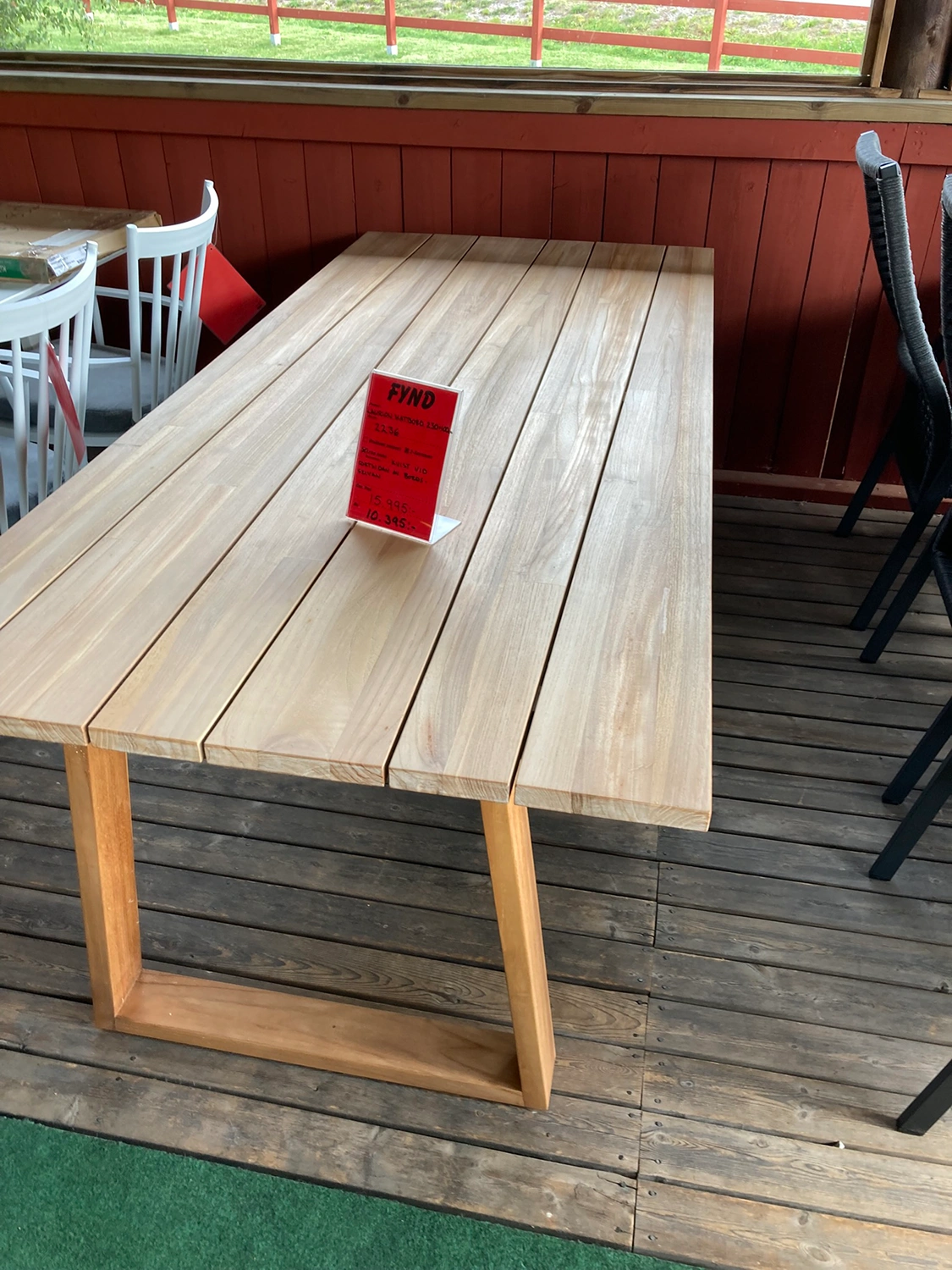 Laurion matbord teak - 230x100 cm