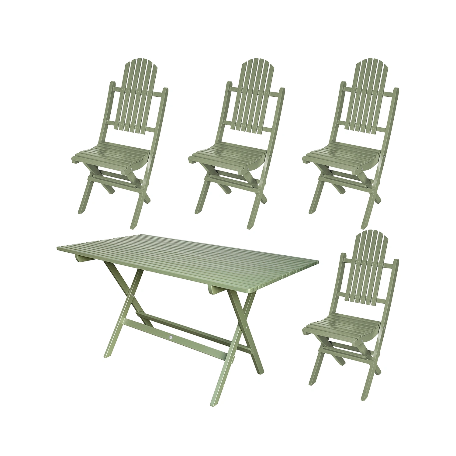 Product Image for Veranda matgrupp - 4 stolar - 125x80 cm