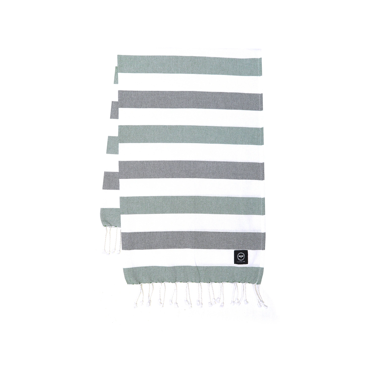 Product Image for Hamam Axel badlakan - olivgrön/grön, 80x180 cm