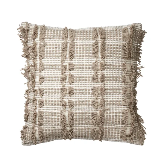 Affari of Sweden Minna kuddfodral vit/natur 50x50 cm