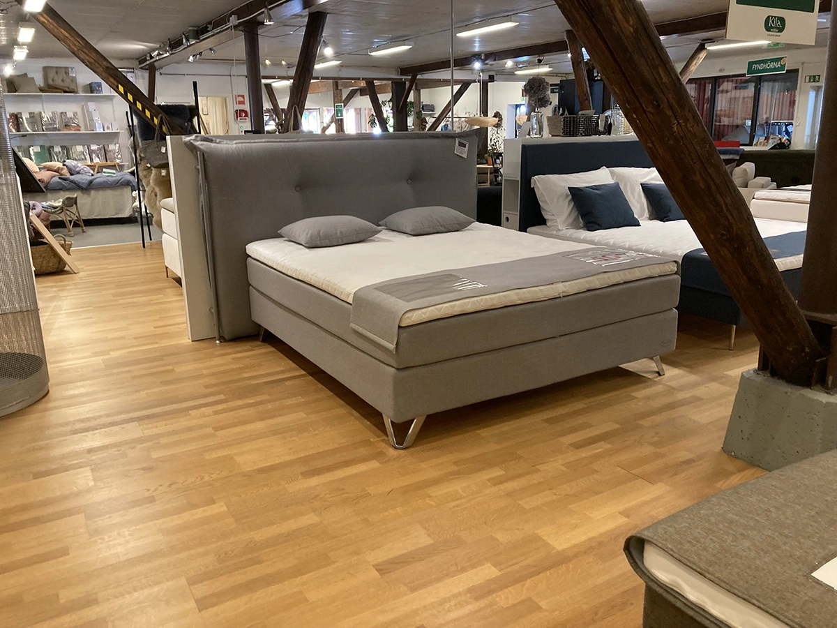 Ambassadör kontinentalpaket M/F - 482 Grey, 180x200 cm