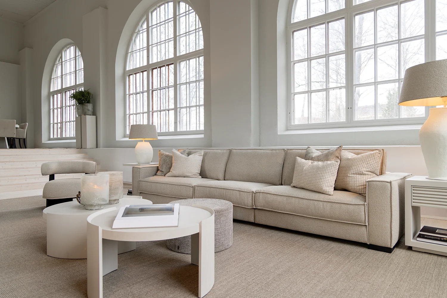 Kuddfodral Dente beige