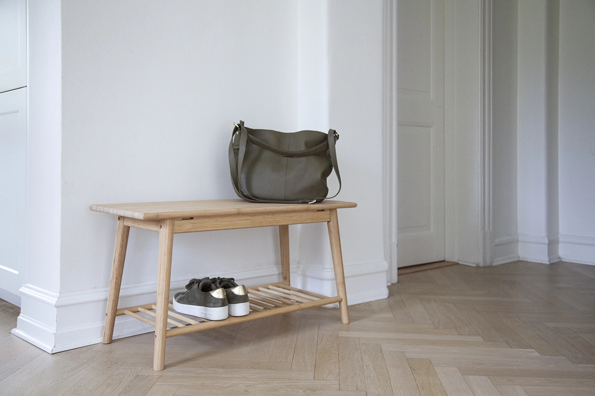 Noble hallbord bambu - 90x35xH45 cm