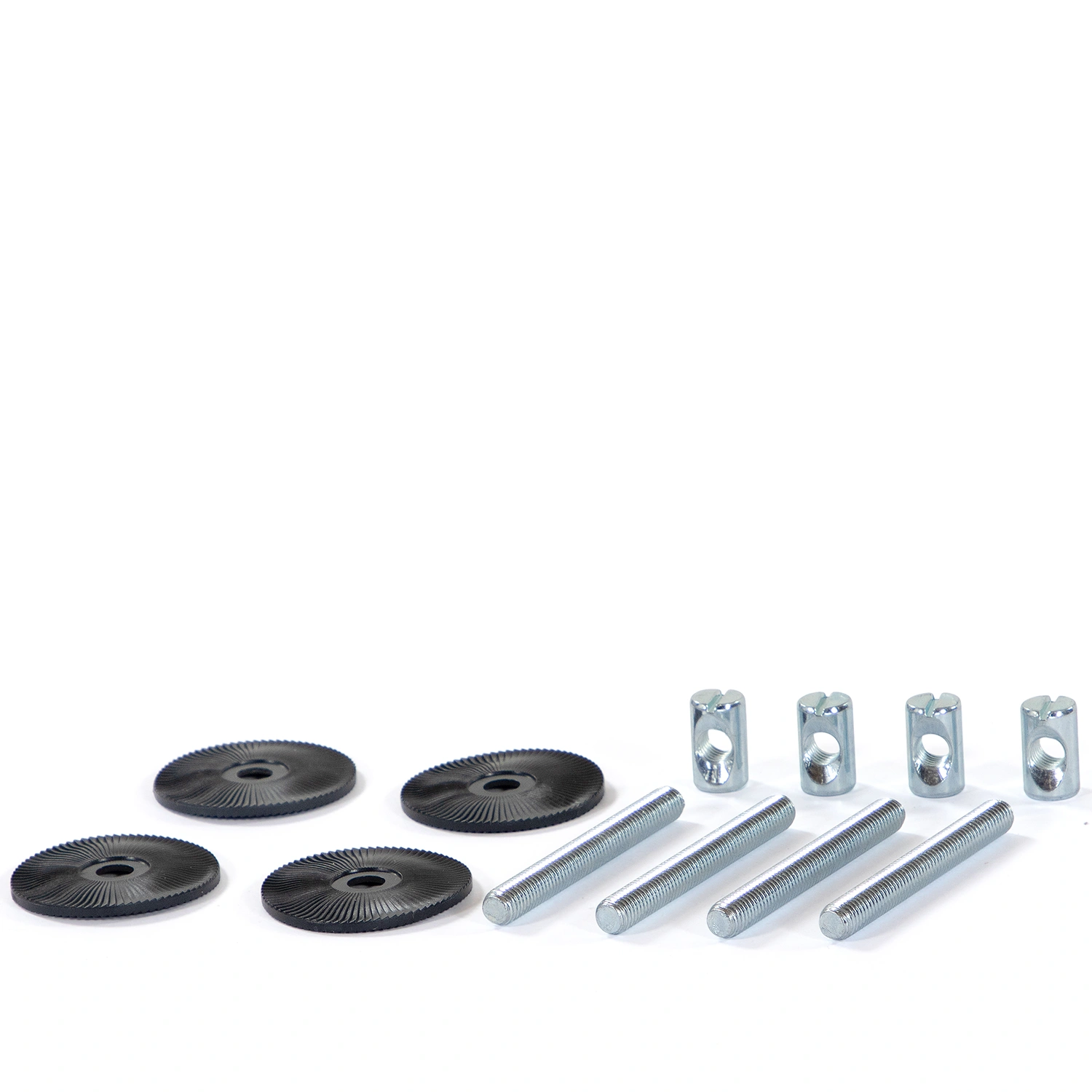 Tor fykantiga konade sängben - oljad ek, 23 cm