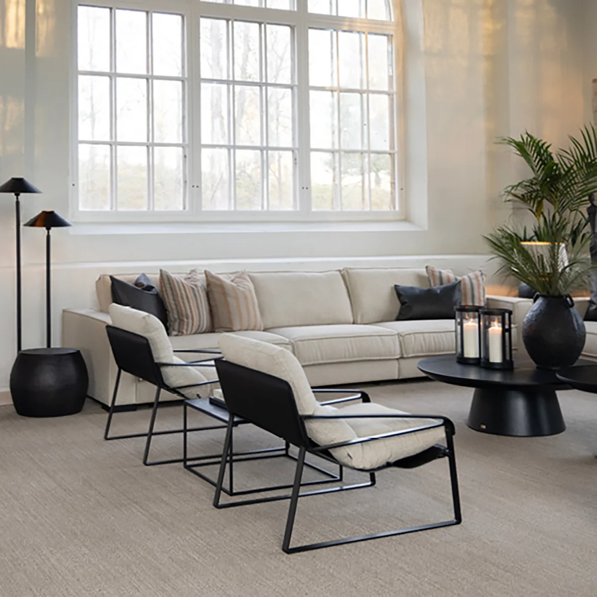 Hillsdale fåtölj rhyme beige