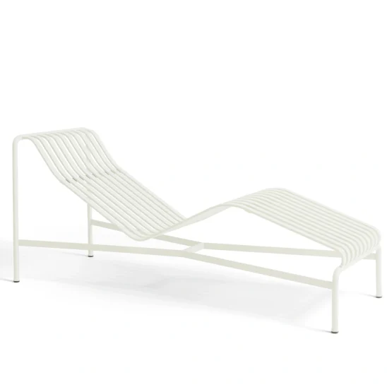 Hay Palissade solsäng gräddvit