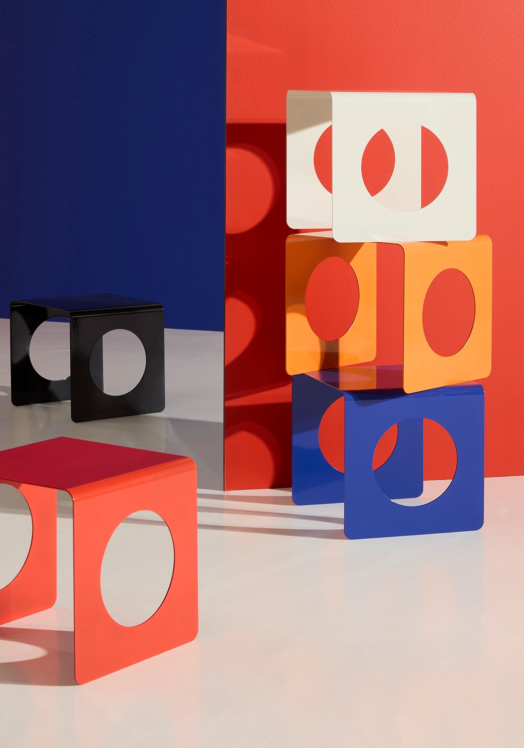 Geobau sidobord grey white