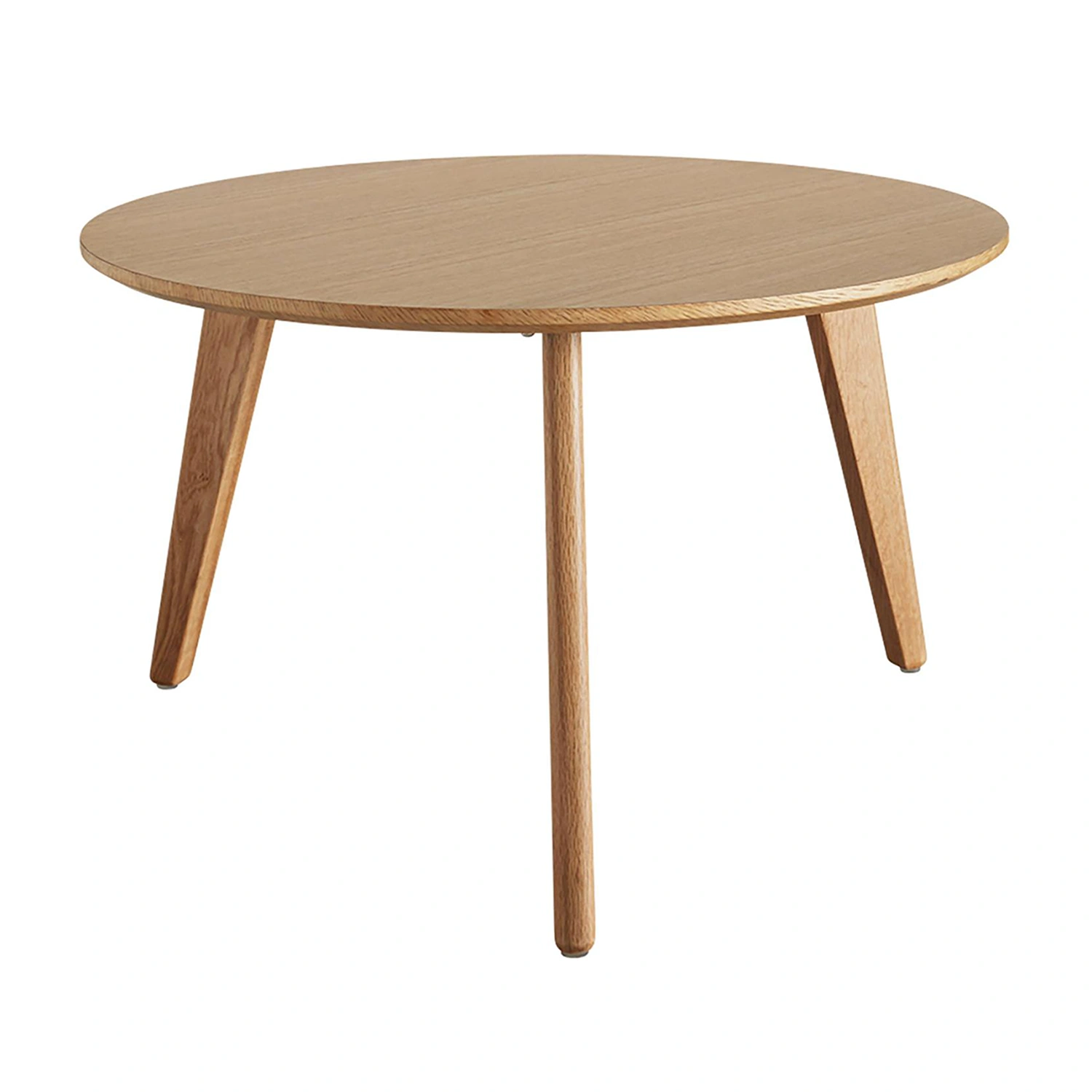 Nordic soffbord ekfanér - Ø70 cm