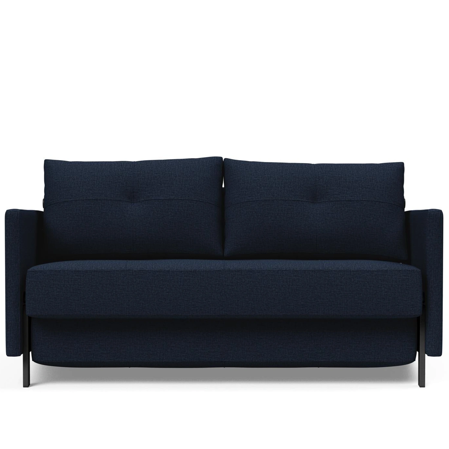 Cubed 140 bäddsoffa med armstöd - 528 Mixed Dance blue