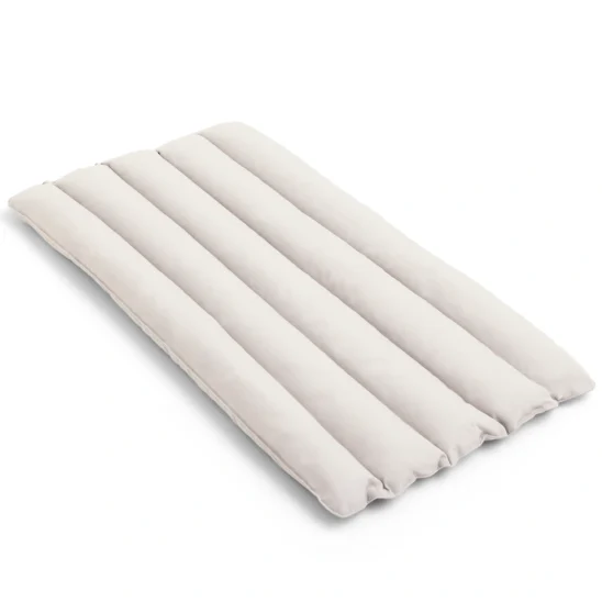 Hay Palissade låg fåtöljdyna, soft quilt gräddvit