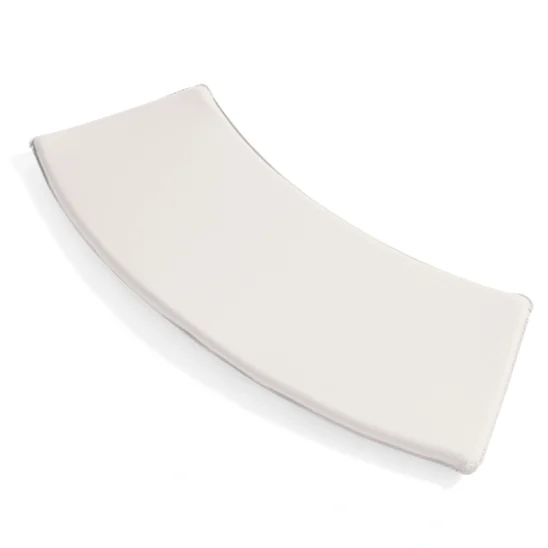 Hay Palissade Park inåtsvängd soffsdyna, gräddvit