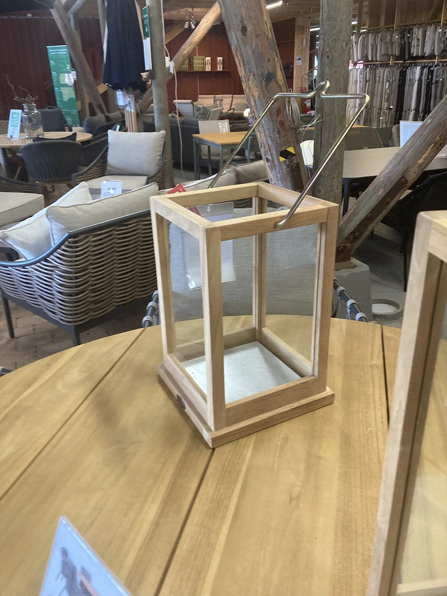 Kea ljuslykta teak, låg