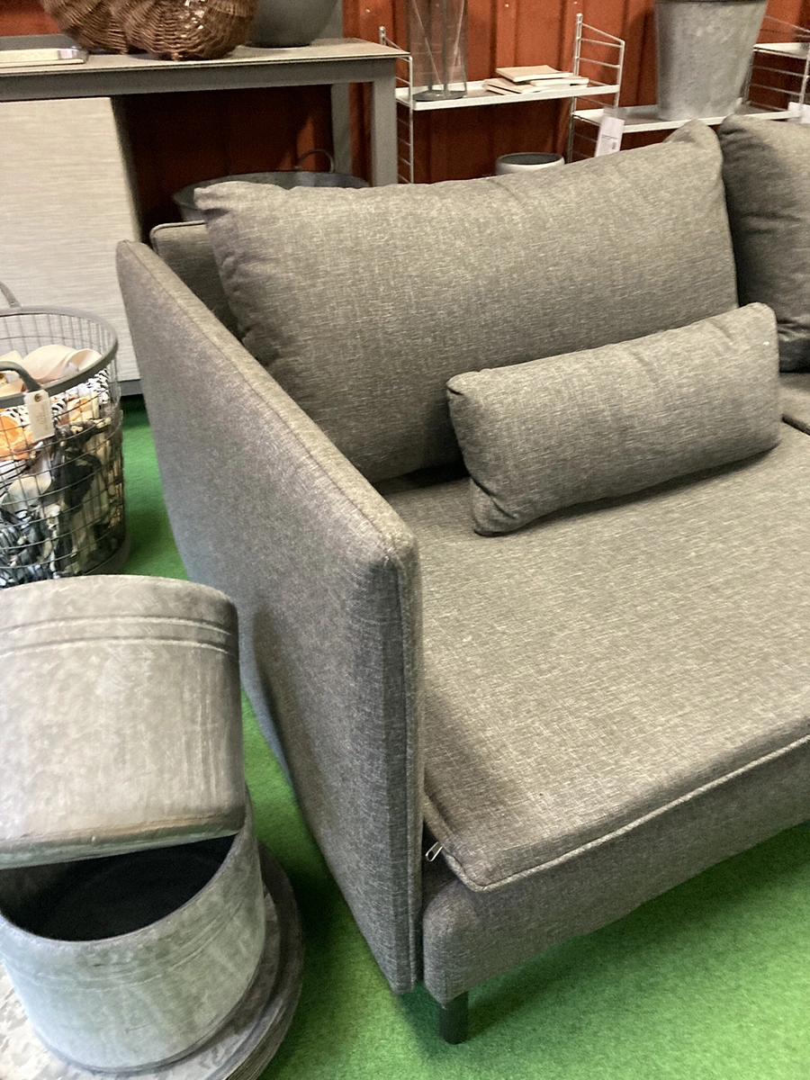 Callisto divansoffa med armstöd