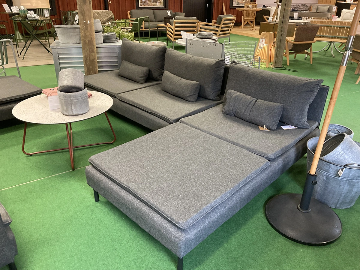 Callisto divansoffa utan armstöd