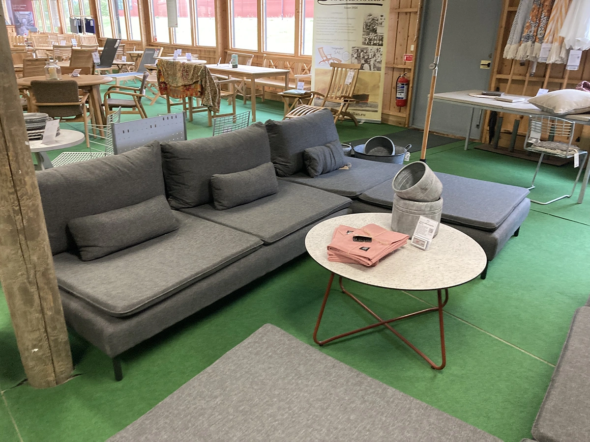 Callisto divansoffa utan armstöd