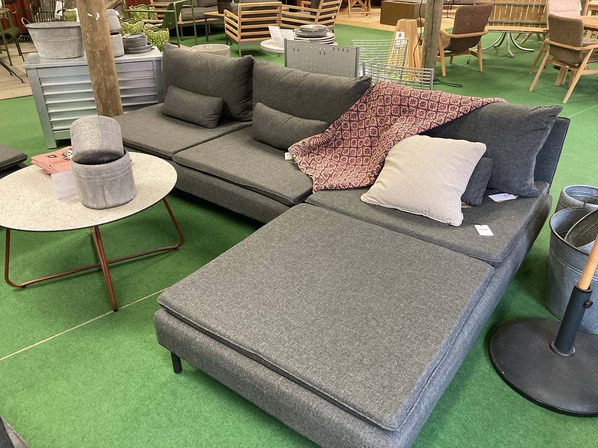 Callisto divansoffa utan armstöd