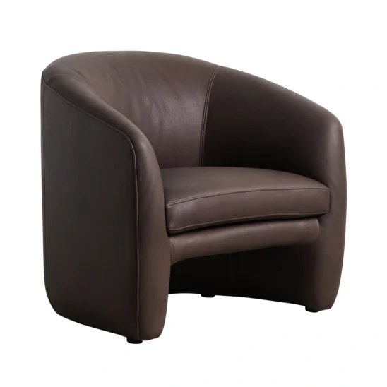 Artwood Ludlow skinnfåtölj HT Espresso