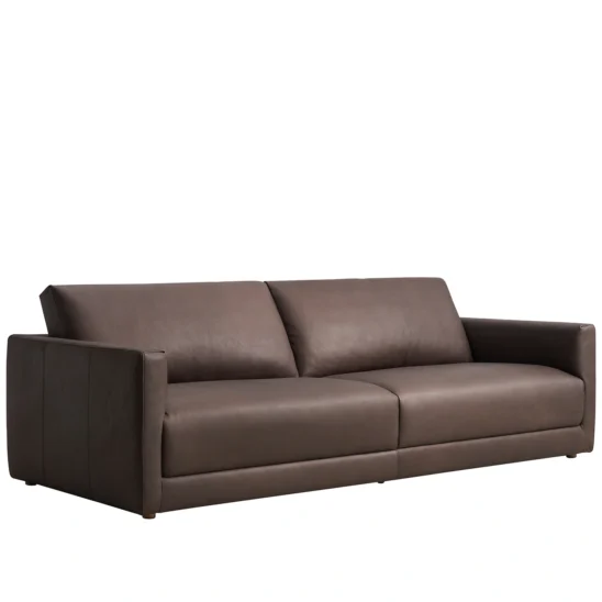 Artwood Broome skinnsoffa 3-sits HT Espresso