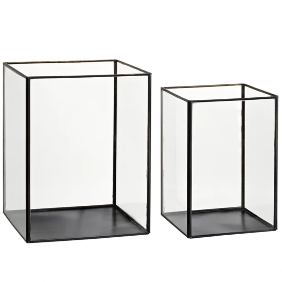 Artwood Lausanne ljuslykta Antique bronze 2-pack