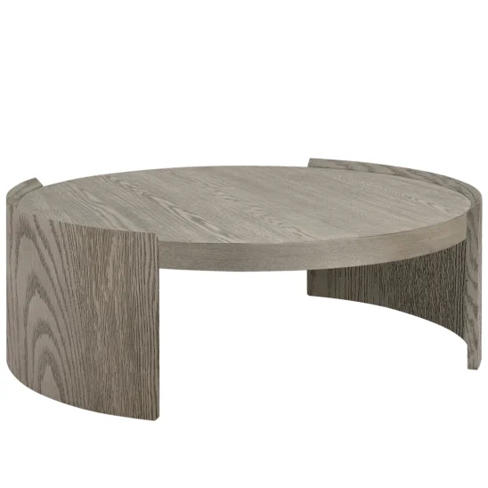 Artwood Oakland soffbord Antique grey Ø100 cm