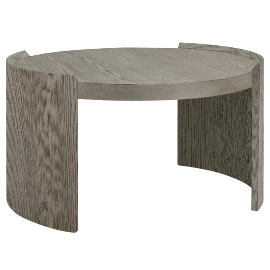 Artwood Oakland soffbord Antique grey Ø80 cm