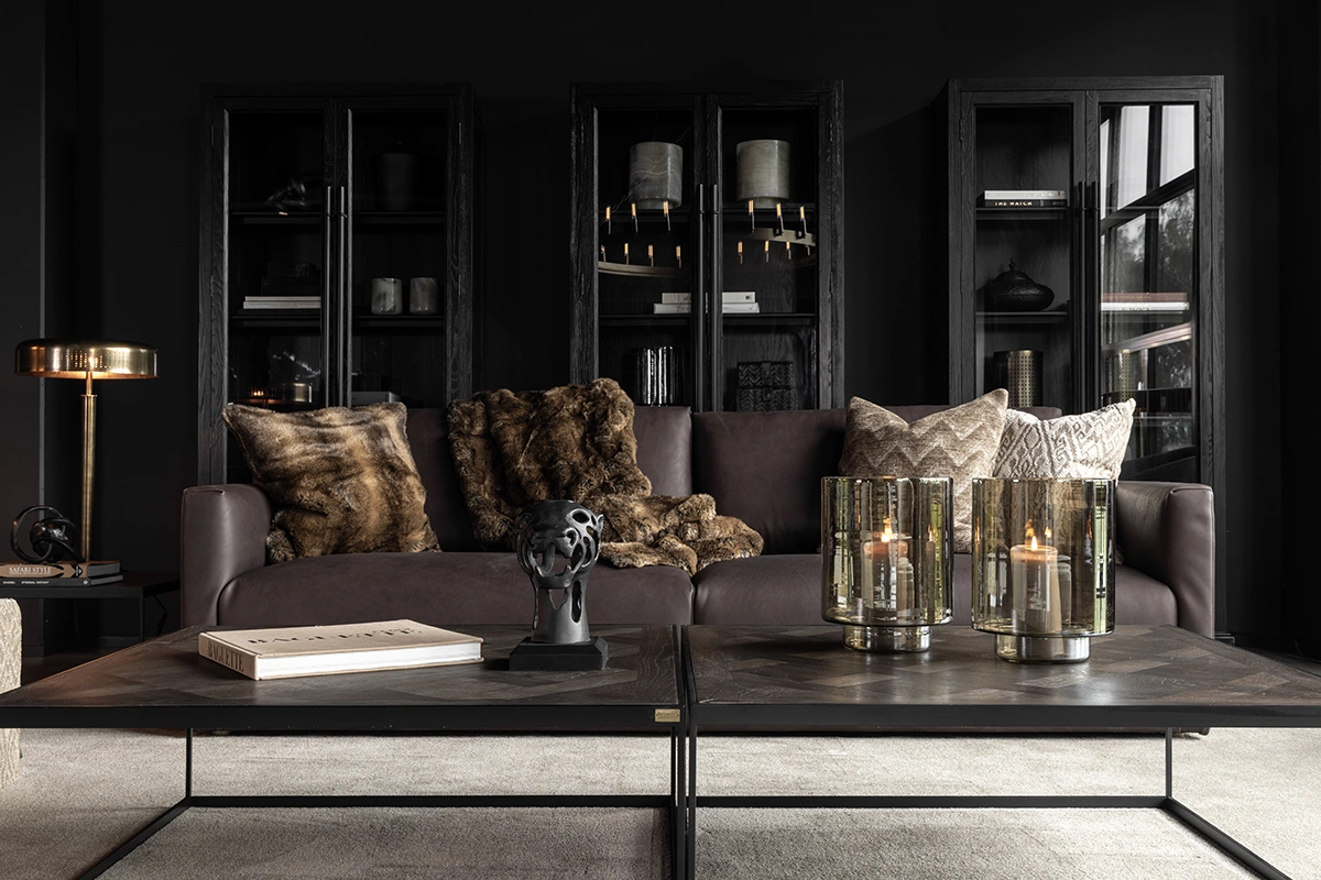 Kuddfodral Aurelia damask light brown