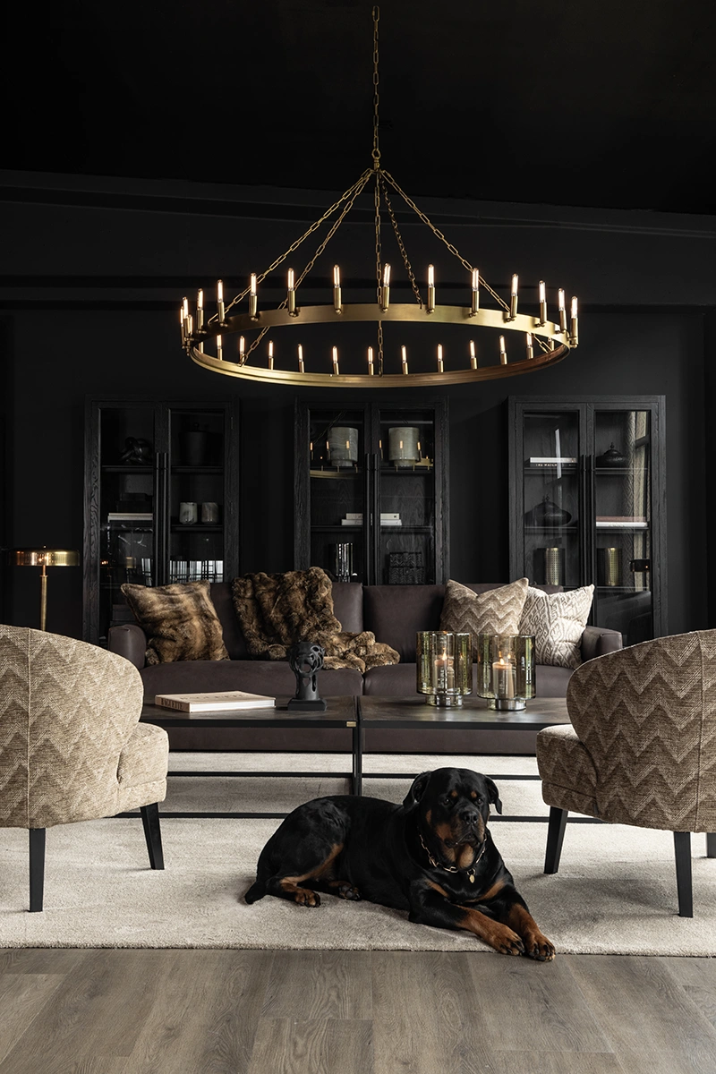 Kuddfodral Amber Wolf