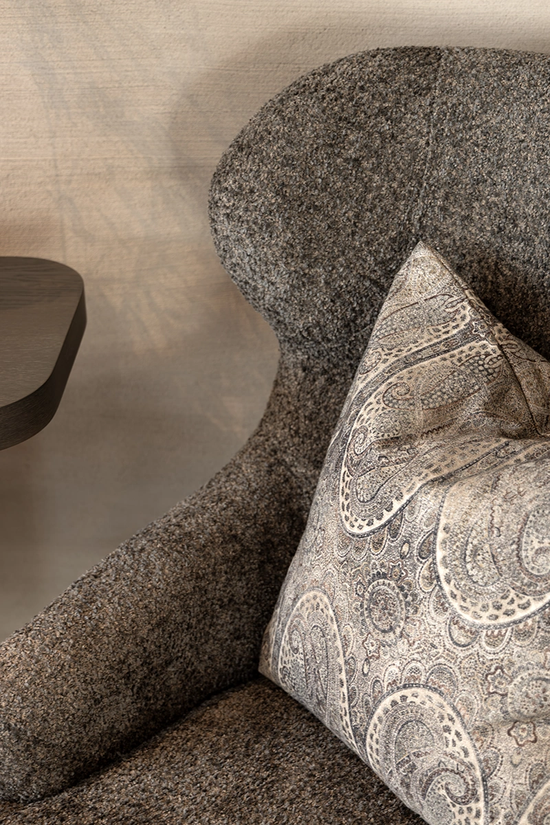 Kuddfodral Sheldon paisley brown