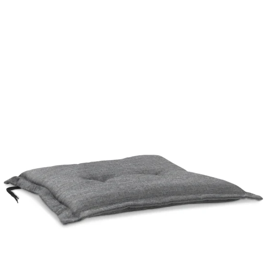 Sittdyna grå melange polyester - 40x40 cm