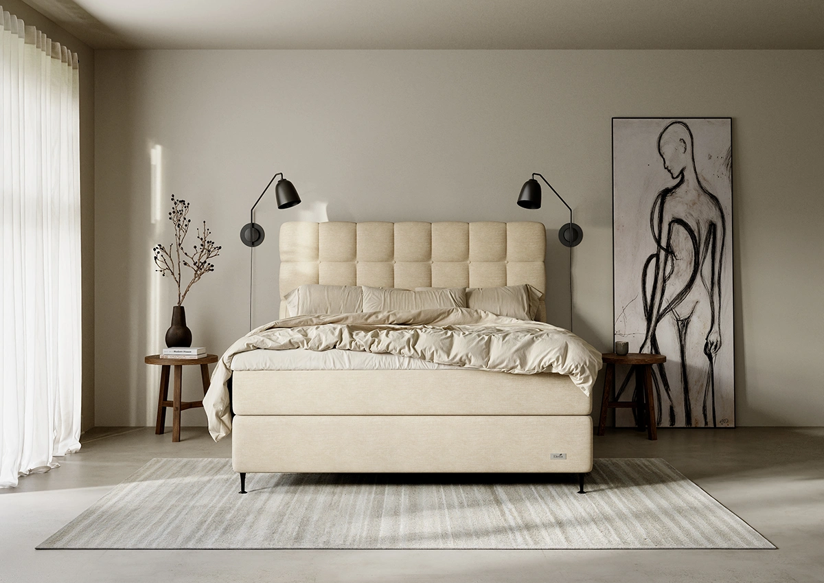 Elegans kontinentalsäng - 210x200 cm