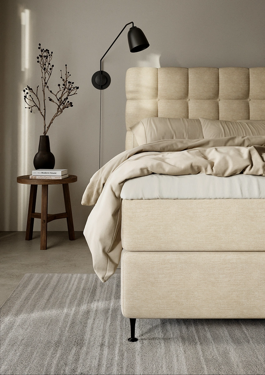 Elegans kontinentalsäng - 140x200 cm