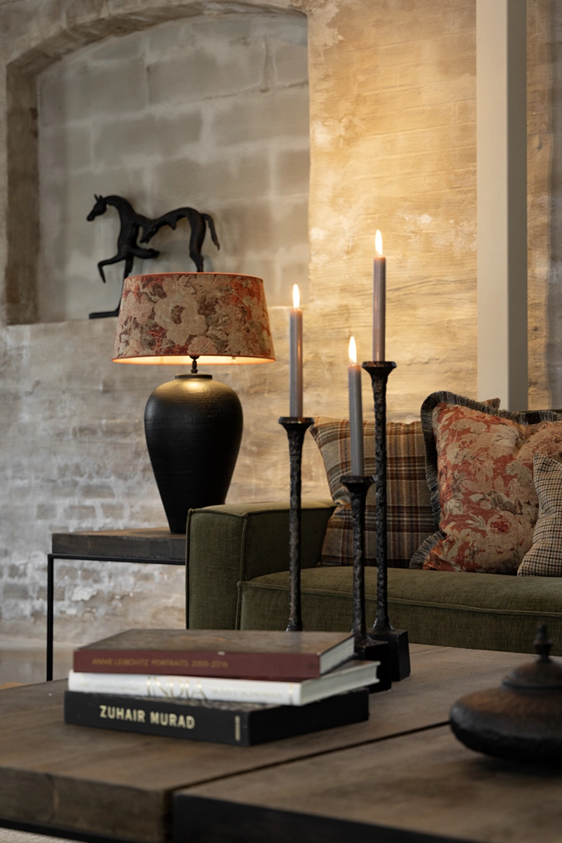 Kuddfodral Harris plaid forest