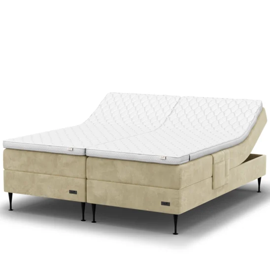 Elegans ställbar säng - 210x200 cm
