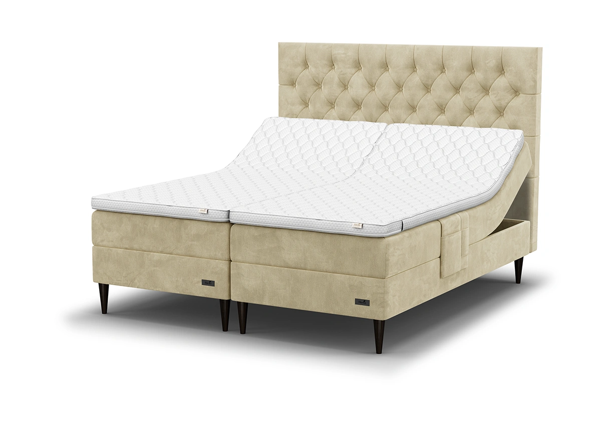 Elegans ställbar säng - 210x200 cm