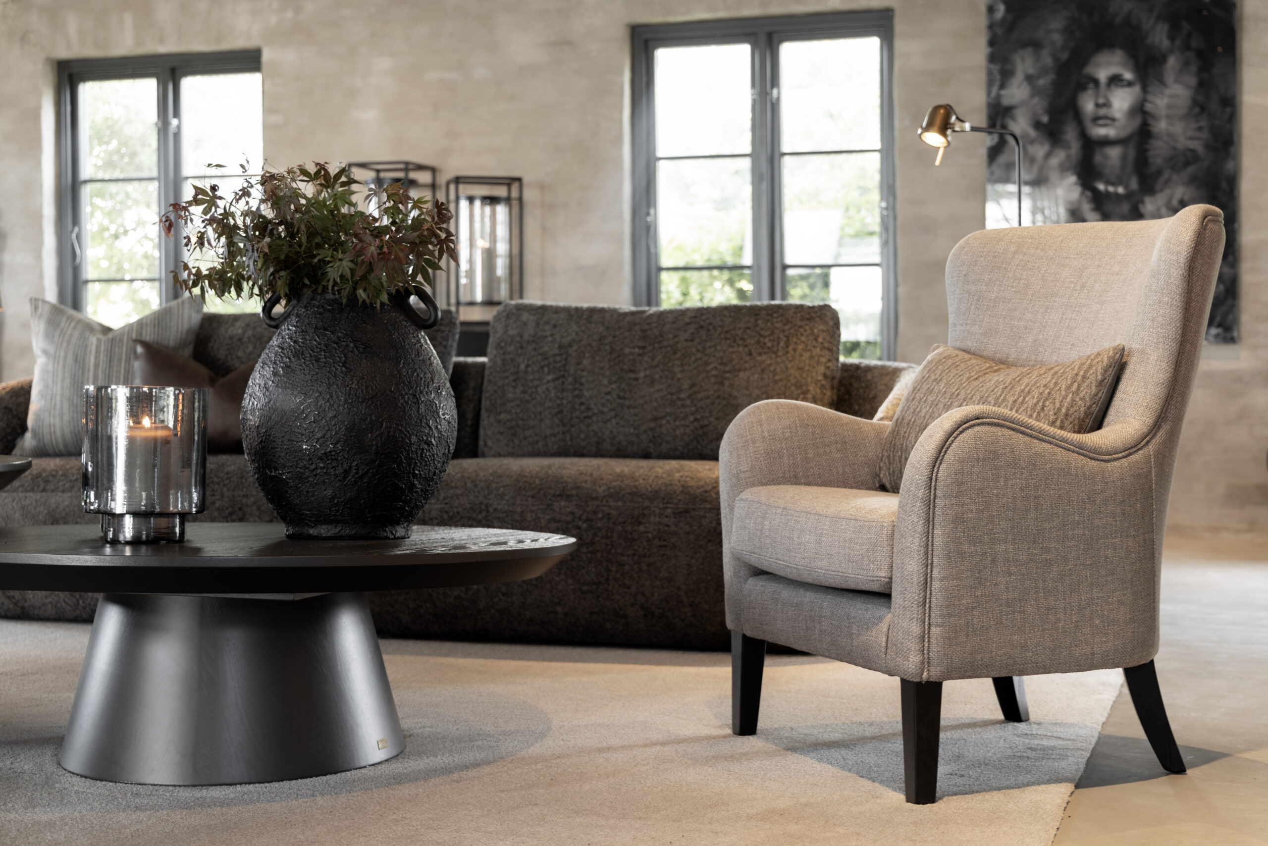 Sasha fåtölj sway natural