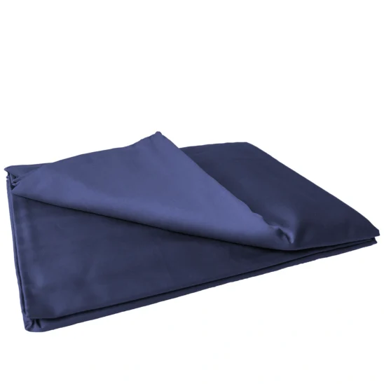 Lakan bomullssatin BK mörkblå, 270x270 cm