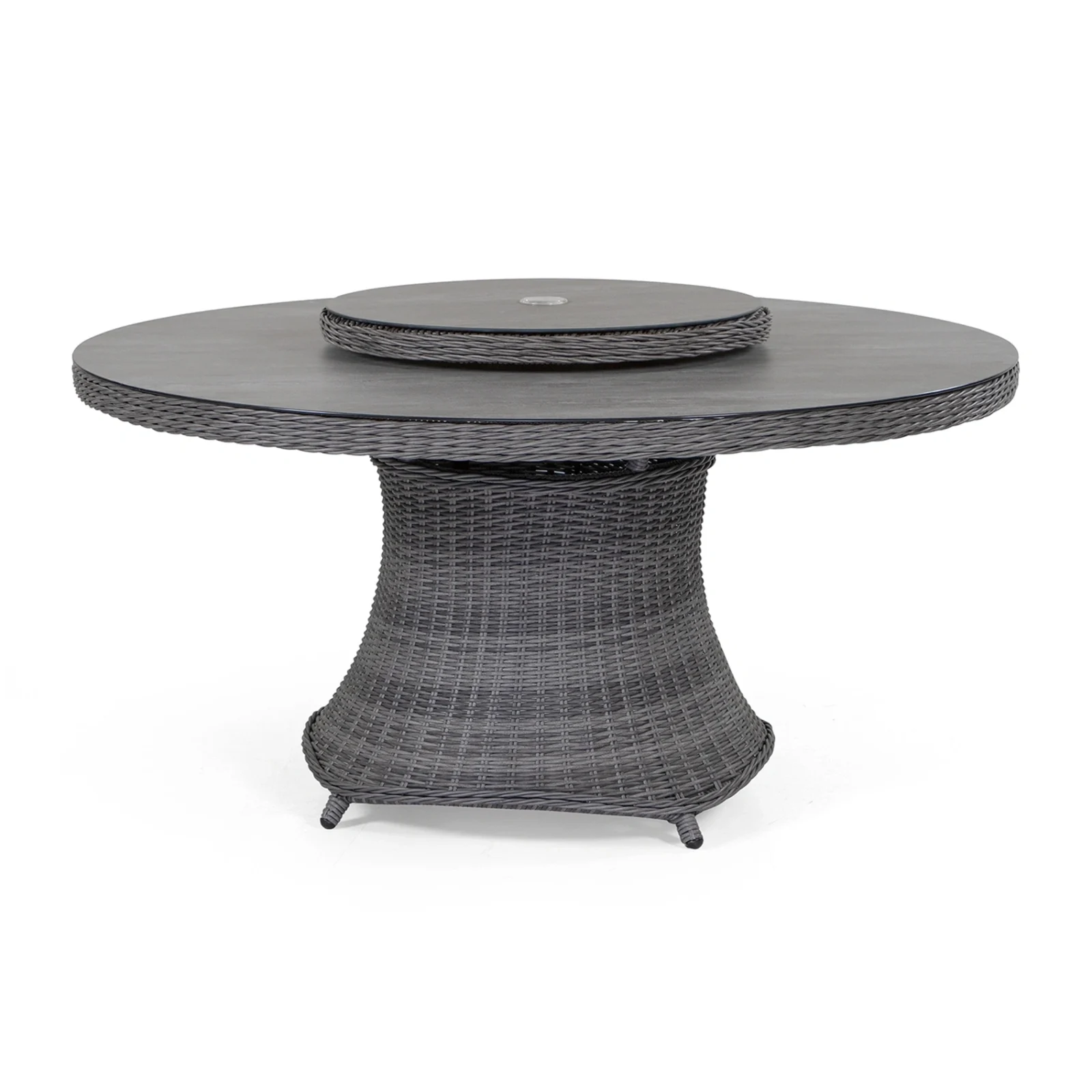 Hastings matbord - antracit/mörkgrå, Ø150 cm