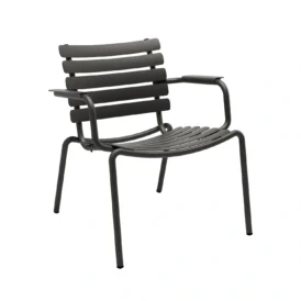 Alua loungestol svart