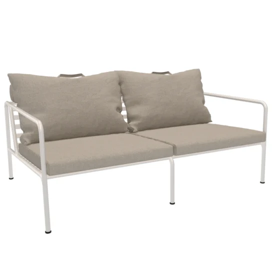 Houe Avon loungesoffa vit/ash
