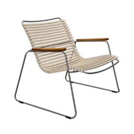 Click Roomy loungefåtölj beige